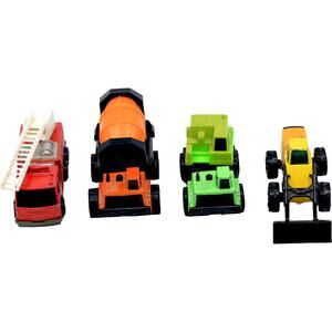 Toy Tonka Diecast Construction Trucks 1/64 Vintage 1990s [Lot of 5]